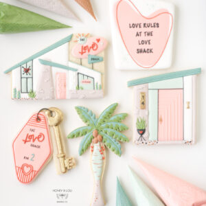 Retro Love Shack Cookie Class