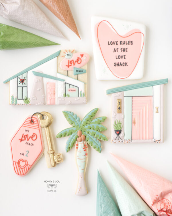Retro Love Shack Cookie Class