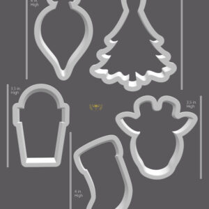 STL Files - Christmas Cookie Class